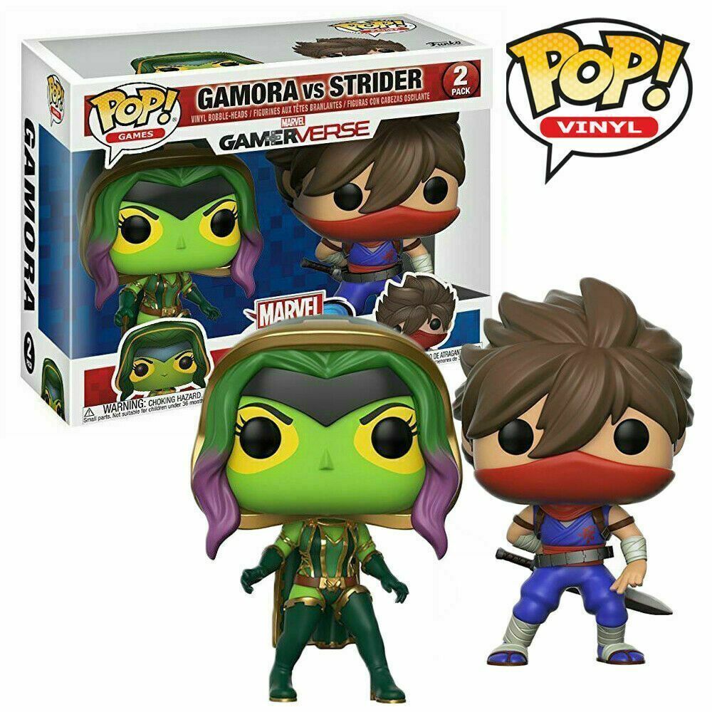 Funko 2pk Marvel vs Capcom Gamora Vs Strider - The Geek In Me