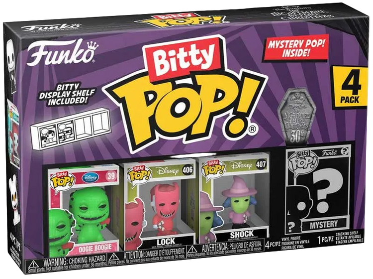 Funko Bitty Pop! 4-Pack - The Nightmare Before Christmas