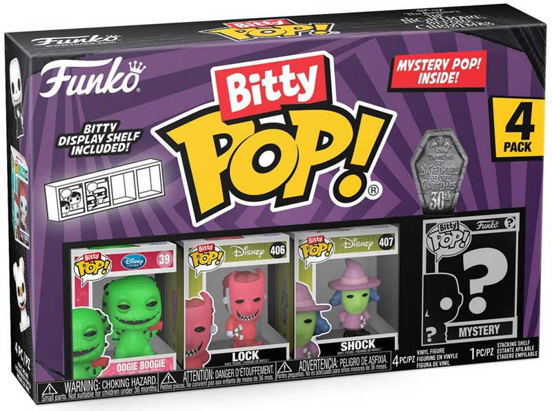 Funko Bitty Pop! 4-Pack - The Nightmare Before Christmas - The Geek In Me