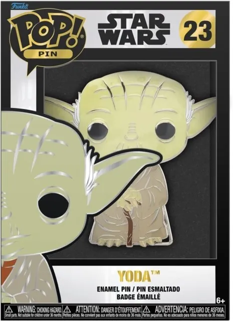 Funko Enamel Pin Star Wars Yoda - The Geek In Me