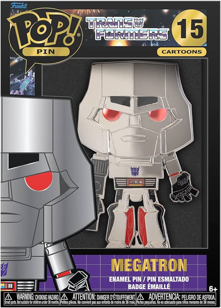 Funko Enamel Pin Transformers Megatron - The Geek In Me