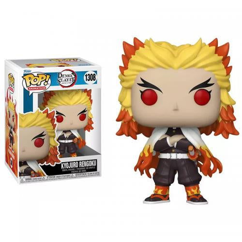 Funko POP! Anime - Demon Slayer: Kyojuro Rengoku (1308) Glow In The Dark - The Geek In Me