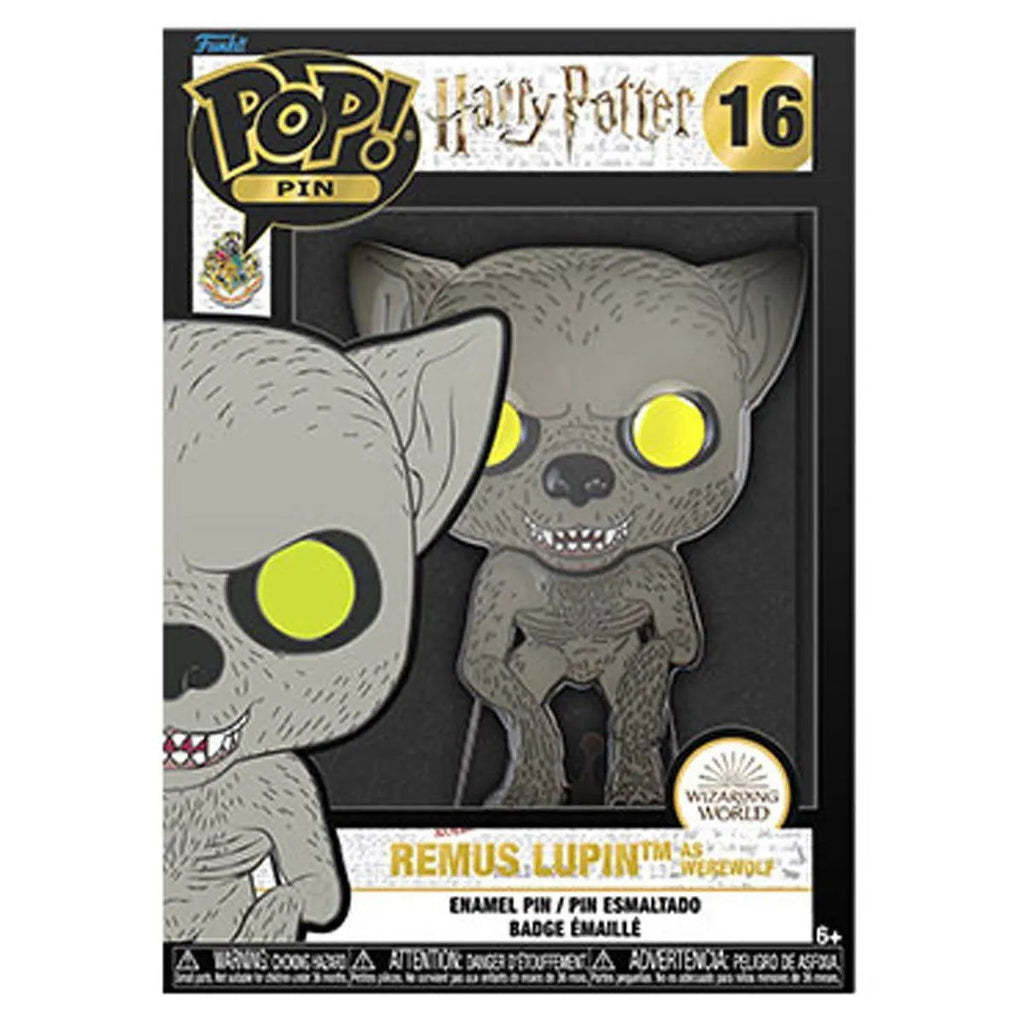 Funko POP Pin Harry Potter Remus Lupin Werewolf Collectible 4" Enamel Pin Badge - The Geek In Me