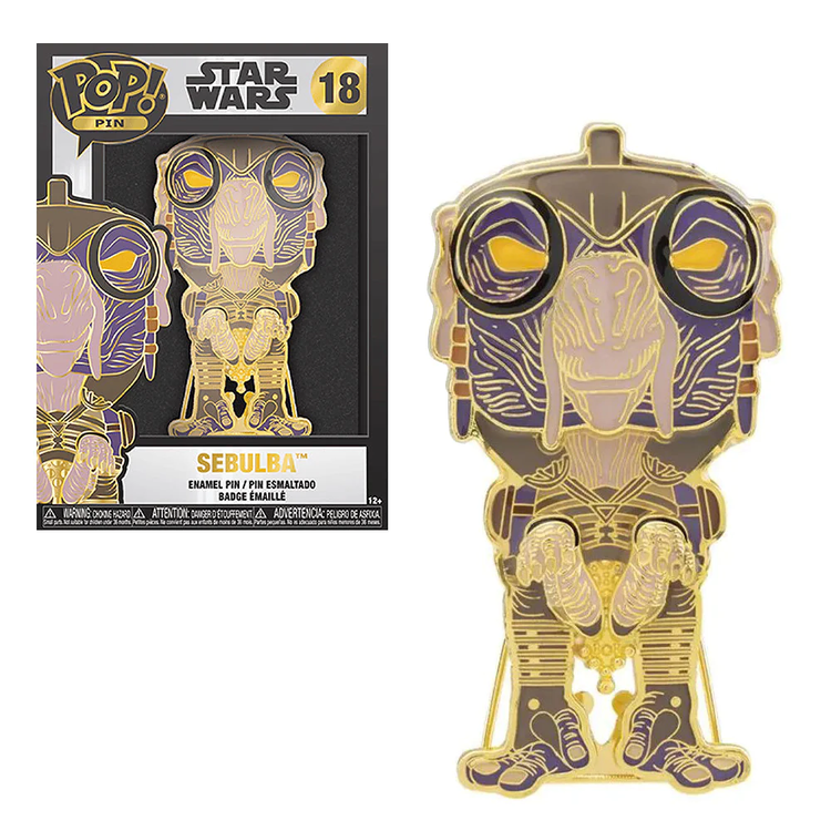Funko Pin Star Wars Sebulba Collectible 4" Enamel Pin Badge - The Geek In Me