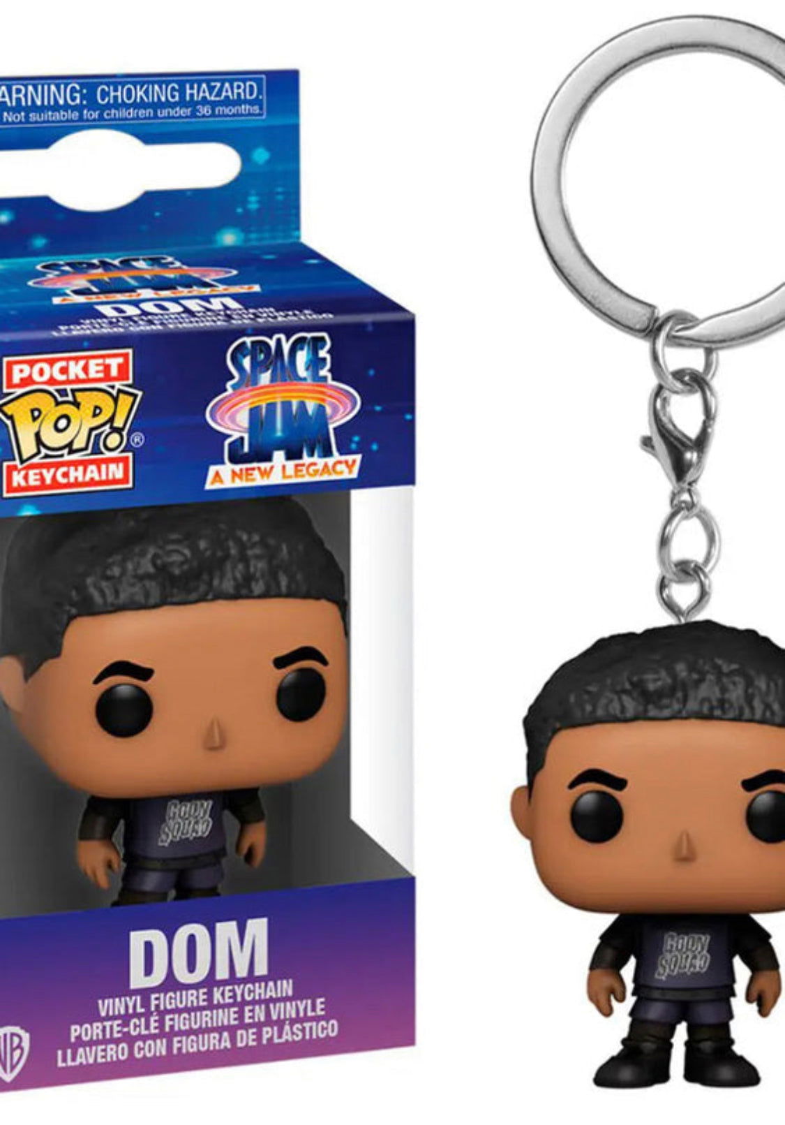 Funko Pocket POP Space Jam A New Legacy Dom Vinyl Figure Keychain - The Geek In Me