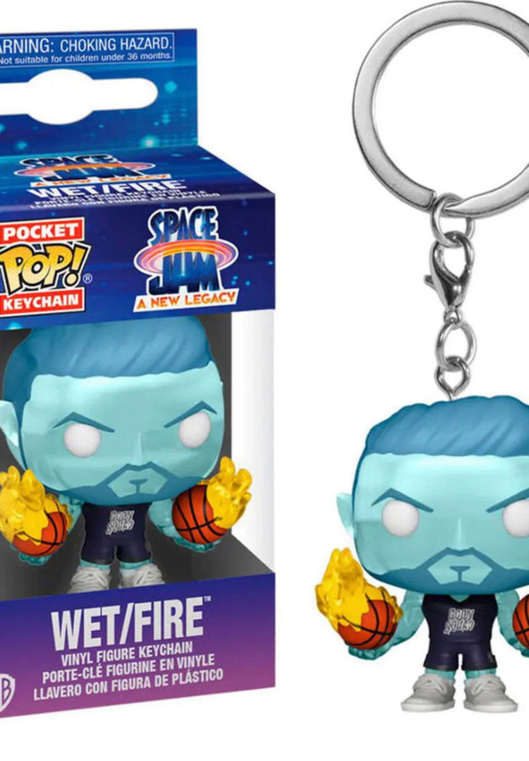 Funko Pocket POP Space Jam A New Legacy Wet/Fire Vinyl Figure Keychain - The Geek In Me