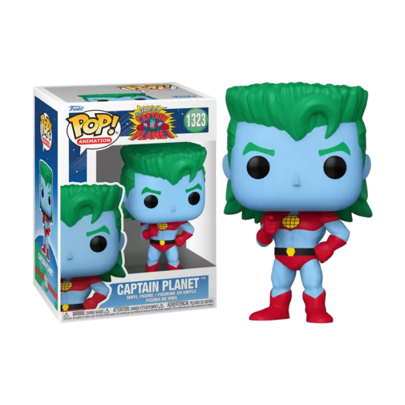 Funko Pop! Animation #1323 Captain Planet - The Geek In Me