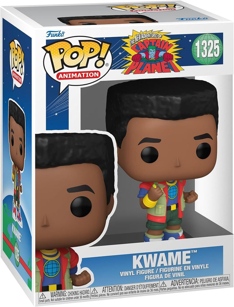 Funko Pop! Animation #1325 Captain Planet - Kwame - The Geek In Me