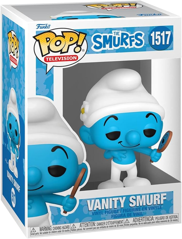 Funko Pop! Animation #1517 The Smurf’s - Vanity Smurf - The Geek In Me