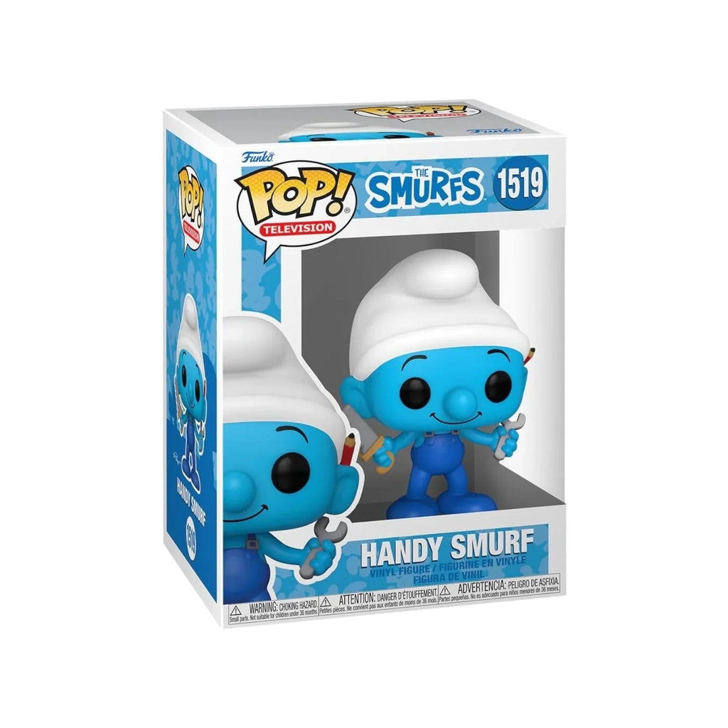 Funko Pop! Animation #1519 The Smurf’s - Handy Smurf - The Geek In Me