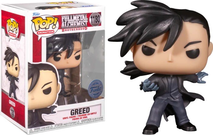 Funko Pop! Animation Full Metal Alchemist Greed #1180 - The Geek In Me