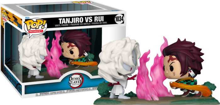 Funko Pop! Anime 2pk Movie Moment - Demon Slayer Tanjiro vs Rui - The Geek In Me