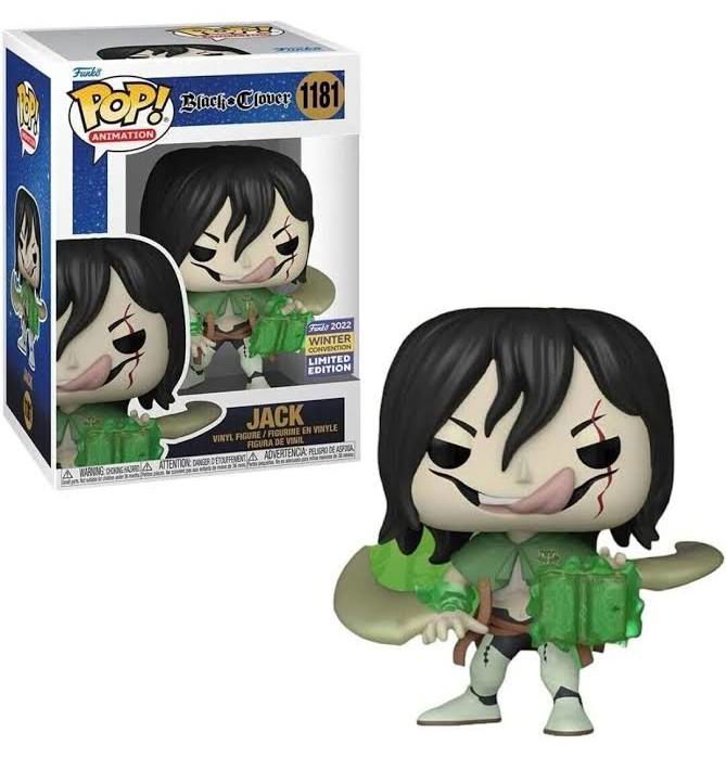 Funko Pop! Anime Black Clover #1181 Jack WLCC - The Geek In Me