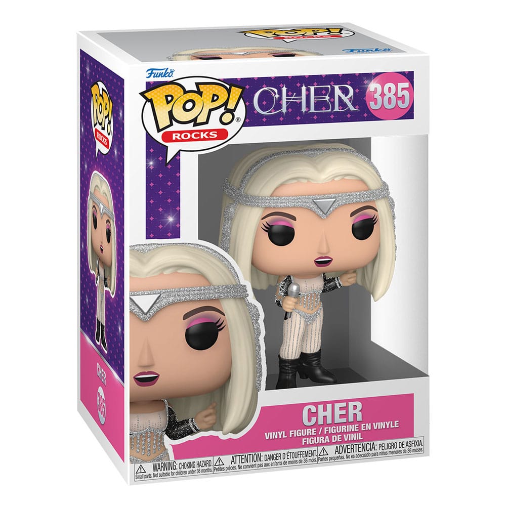 Funko Pop! Cher Rocks Vinyl Figure Living Proof 9 cm - The Geek In Me
