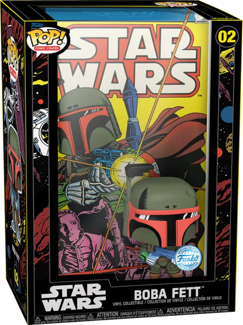 Funko Pop! Comic Covers - Star Wars (1977) - Boba Fett Issue #68 The Search Begins #02 - The Geek In Me