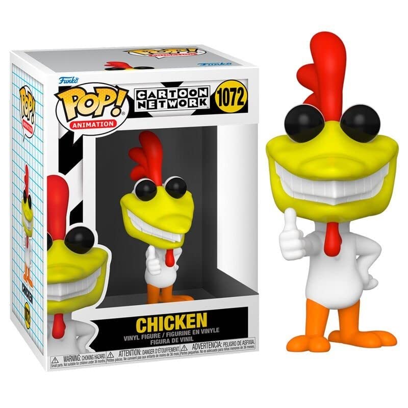 Funko Pop! Cow and Chicken - Chicken Pop! Vinyl Figure - The Geek In Me