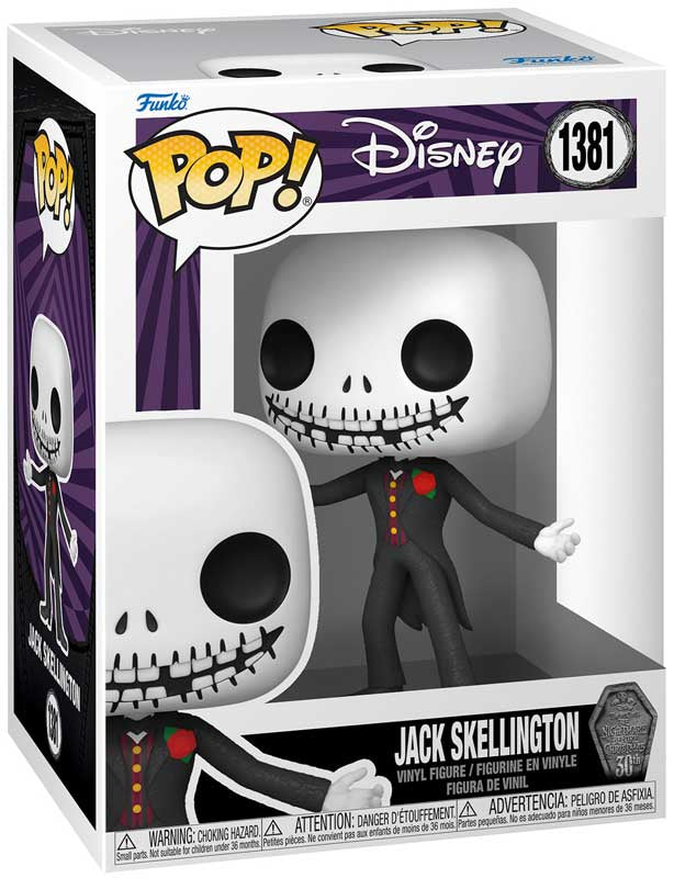 Funko Pop! DISNEY #1381 The Nightmare Before Christmas - Formal Jack Skellington - The Geek In Me