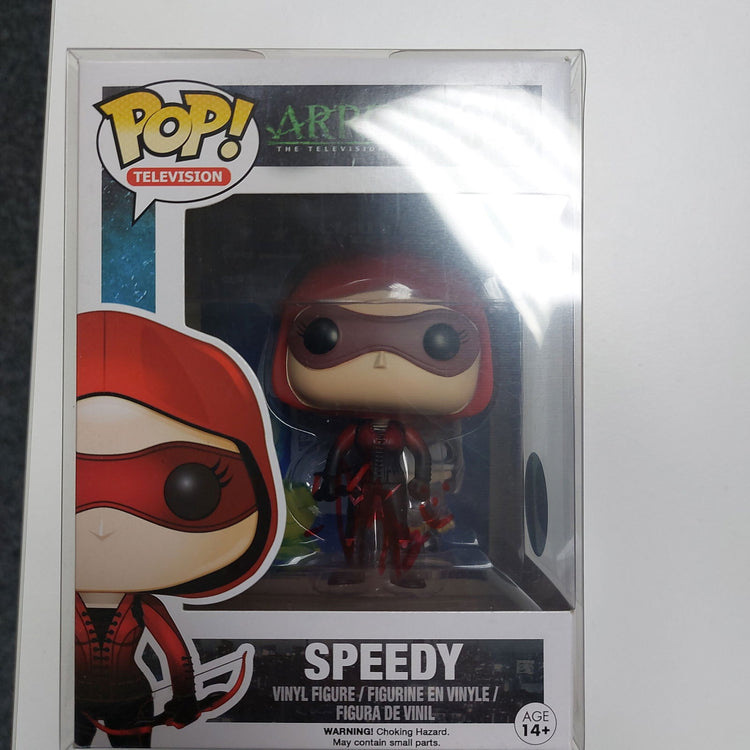 Funko Pop! Dc Arrow - Speedy - Signed By Colton Haynes (Arsenal) - The Geek In Me