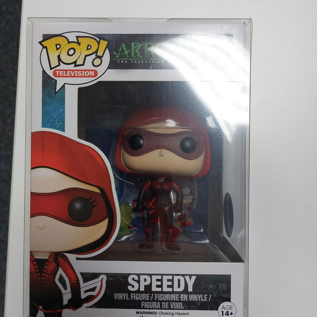 Funko Pop! Dc Arrow - Speedy - Signed By Colton Haynes (Arsenal) - The Geek In Me