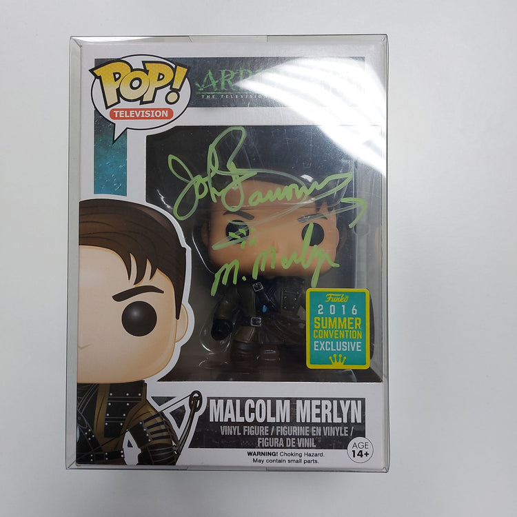 Funko Pop! Dc Malcom Merlyn - Signed by John Barrowman - The Geek In Me