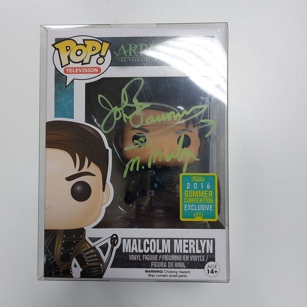 Funko Pop! Dc Malcom Merlyn - Signed by John Barrowman - The Geek In Me