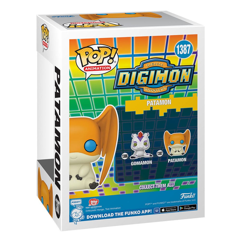 Funko Pop! Digimon POP! Animation Vinyl Figure Patamon 9 cm #1387 - The Geek In Me