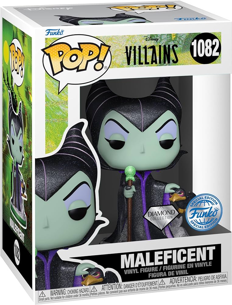 Funko Pop! Disney - Disney Villains #1082 Maleficent Diamond - The Geek In Me