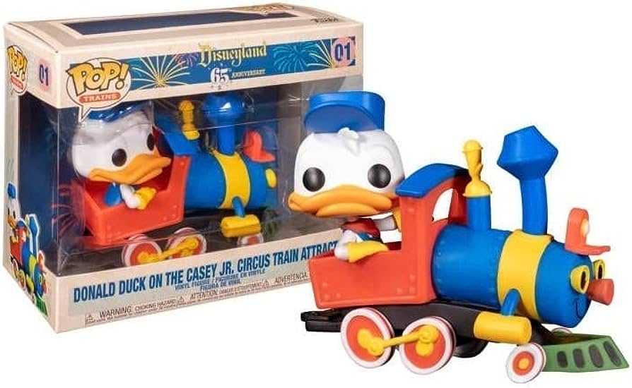 Funko Pop! Disney #01 Donald Duck on Train - The Geek In Me