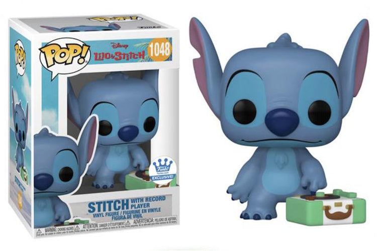 Funko Pop! Disney #1048 Stitch W/Record Player - The Geek In Me