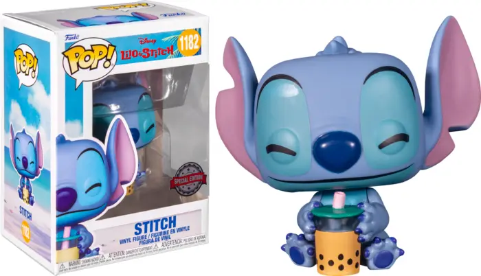 Funko Pop! Disney #1182 Stitch with drink - The Geek In Me