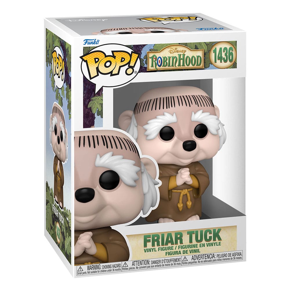 Funko Pop! Disney #1436 Robin Hood - Friar Tuck 9 cm - The Geek In Me