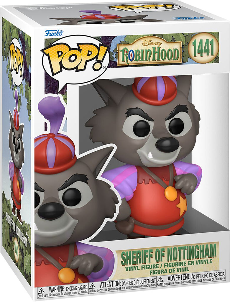Funko Pop! Disney #1441 - Robin Hood - Sheriff of Nottingham - The Geek In Me