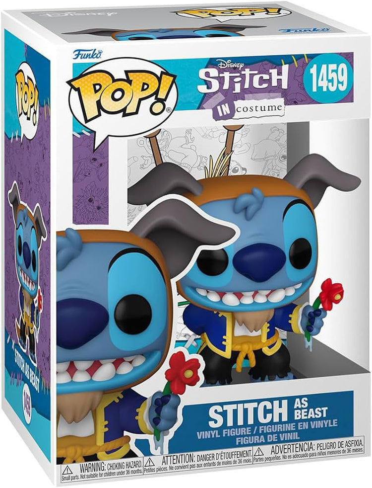 Funko Pop! Disney #1459 Stitch as Beast - The Geek In Me