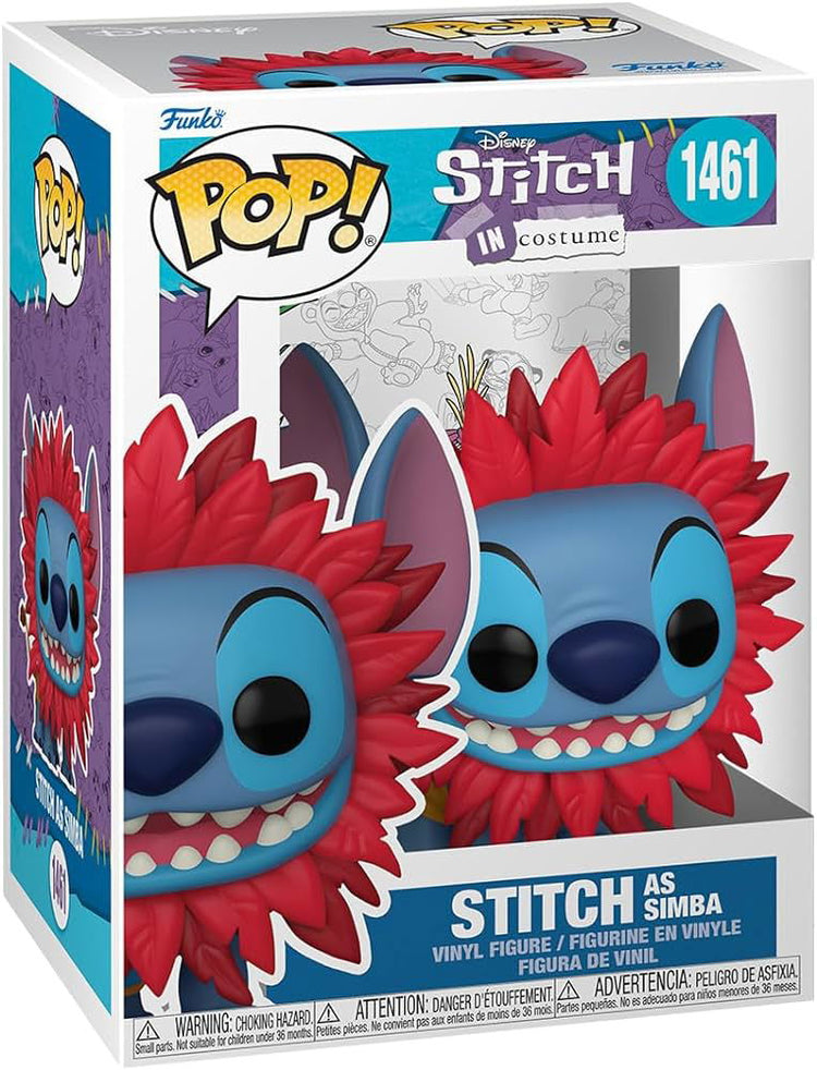 Funko Pop! Disney #1461 Stitch as Simba - The Geek In Me