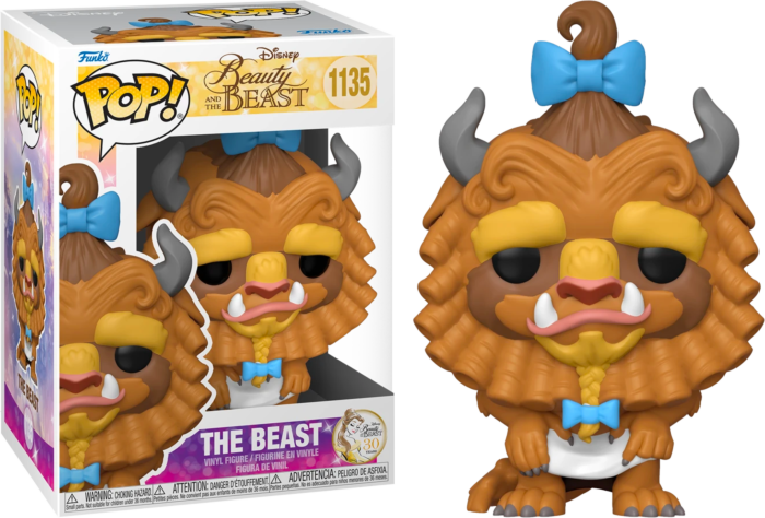 Funko Pop! Disney Beauty and the Beast - The Beast with Curls 30th Anniversary Pop! Vinyl Figure #1135 - The Geek In Me