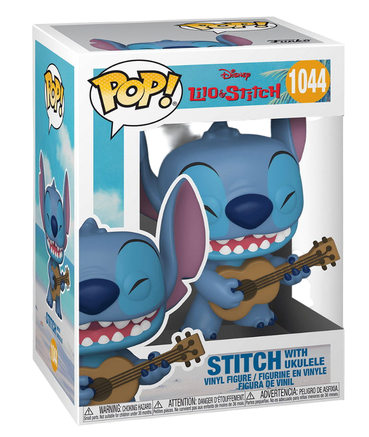 Funko Pop! Disney #1044 Lilo & Stitch - Stitch w/Ukelele 9 cm