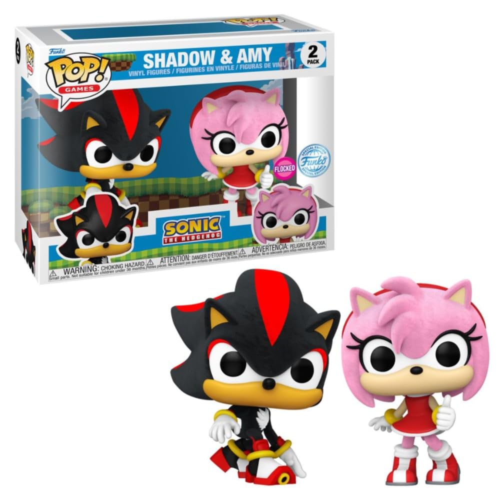 Funko Pop! Games 2Pk Shadow & Amy Flocked - The Geek In Me