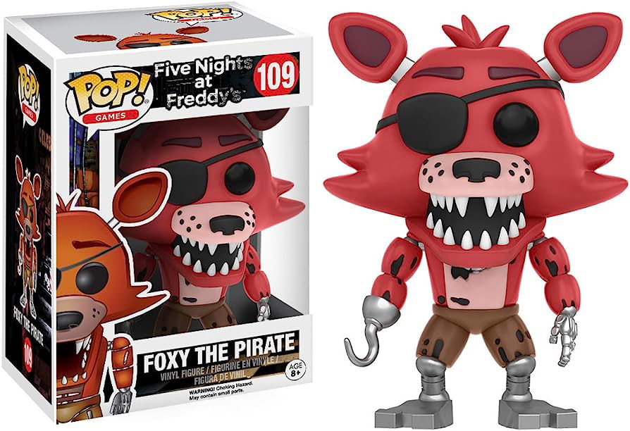 Funko Pop! Games FNAF #109 Foxy the Pirate - The Geek In Me