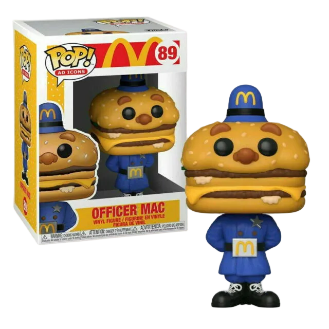 PRE LOVED Funko Pop! Icons Mc Donald’s Officer Mac #89