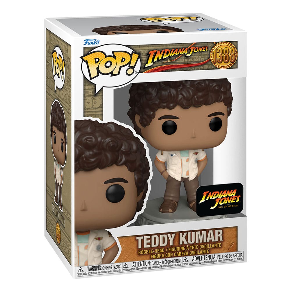 Funko Pop! Indiana Jones 5 POP! Movies Vinyl Figure Teddy Kumar 9 cm - The Geek In Me