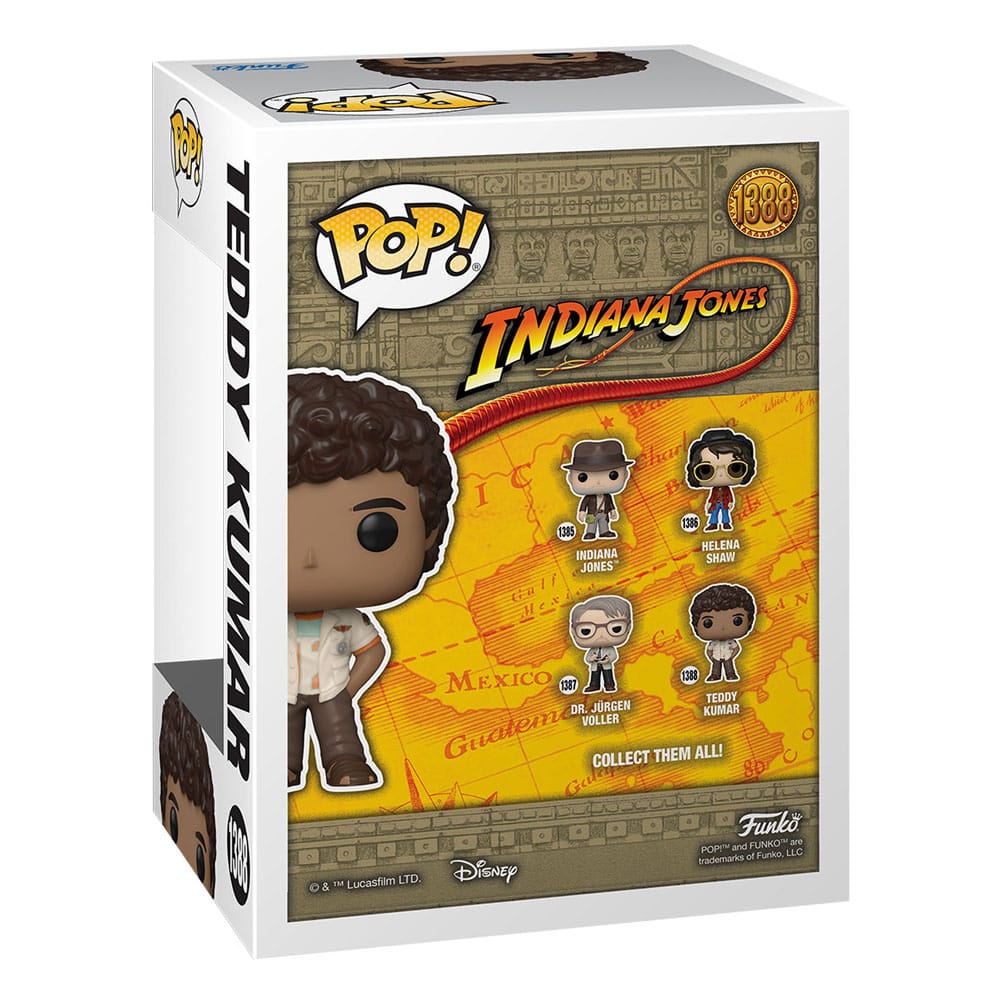 Funko Pop! Indiana Jones 5 POP! Movies Vinyl Figure Teddy Kumar 9 cm - The Geek In Me