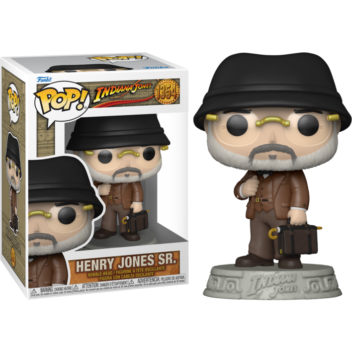 Funko Pop! Indiana Jones and the Last Crusade - Henry Jones Sr. Pop! Vinyl Figure #1354 - The Geek In Me