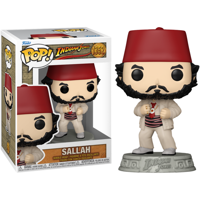 Funko Pop! Indiana Jones and the Last Crusade - Sallah Pop! Vinyl Figure - The Geek In Me