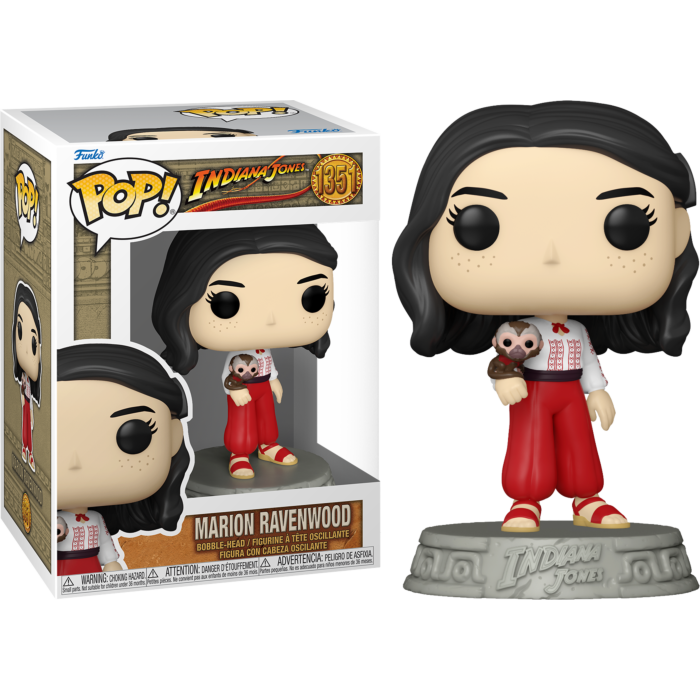Funko Pop! Indiana Jones and the Raiders of the Lost Ark - Marion Ravenwood Pop! Vinyl Figure - The Geek In Me