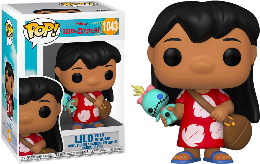 Funko Pop! Lilo & Stitch - Lilo with Scrump Pop! Vinyl Figure #1043 - The Geek In Me