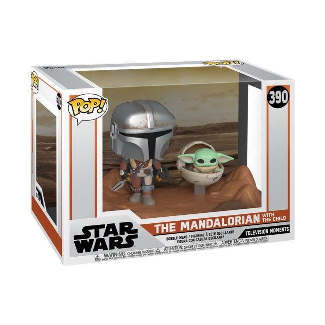 Funko Pop! Mandalorian with the child #390 - The Geek In Me