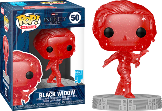 Funko Pop! Marvel Art Series #50 Black Widow - The Geek In Me