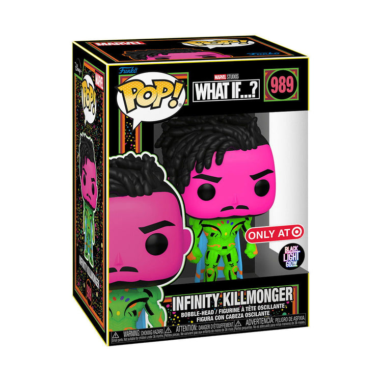 Funko Pop! Marvel Blacklight #989 Infinity Killmonger - The Geek In Me