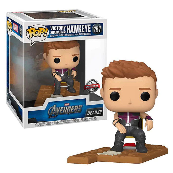 Funko Pop! Marvel # Hawkeye Victory Shawarma - The Geek In Me