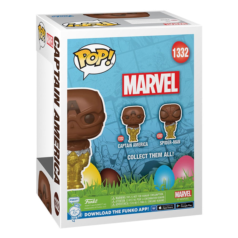 Funko Pop! Marvel POP! Vinyl Figure Easter Chocolate Captain